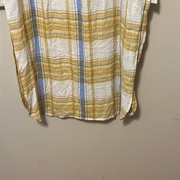 Anthropologie Pilcro Side-Slit Maxi Tunic Button-down Size Small NWT - Picture 9 of 10